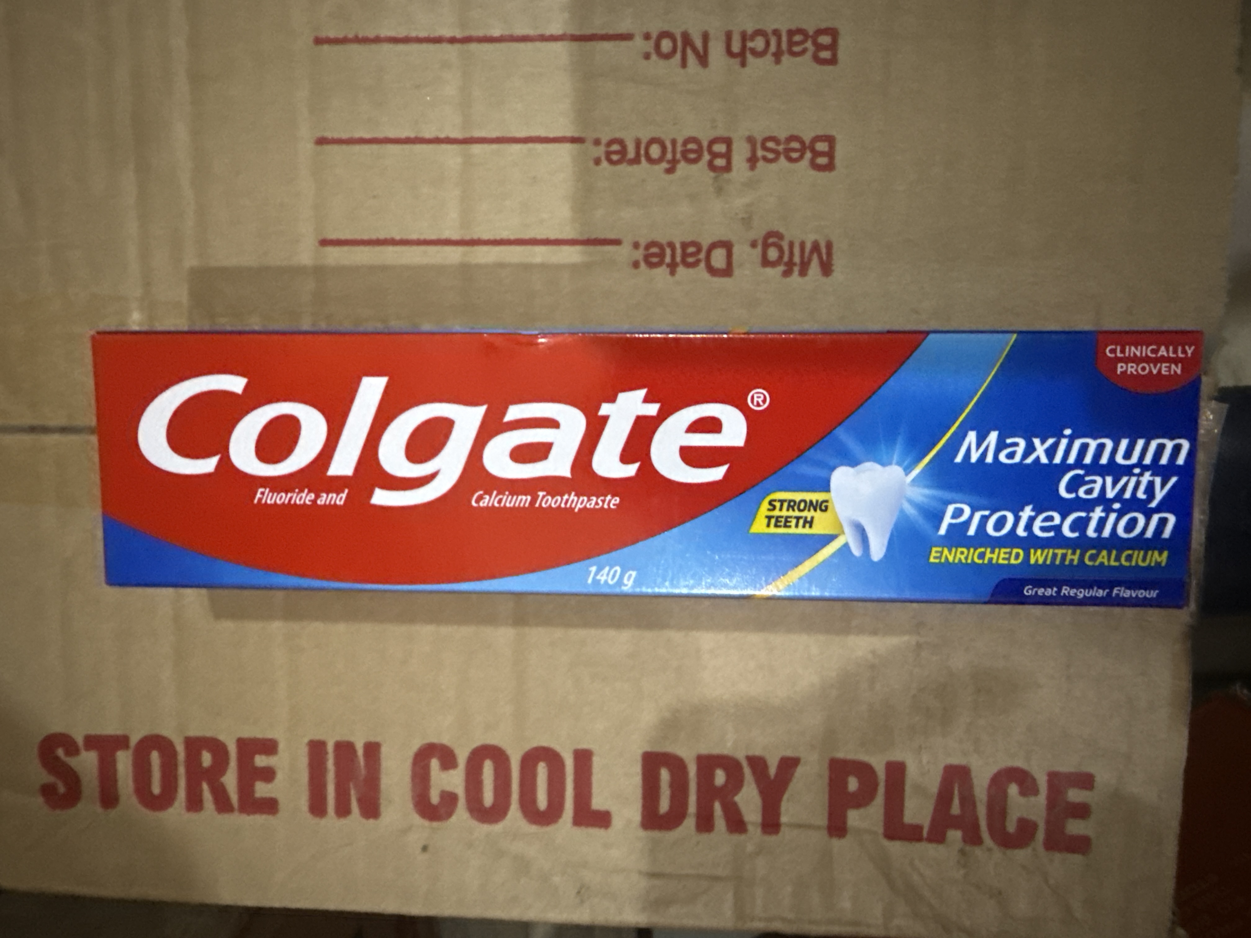 Colgate protection maximum ant caries-140g